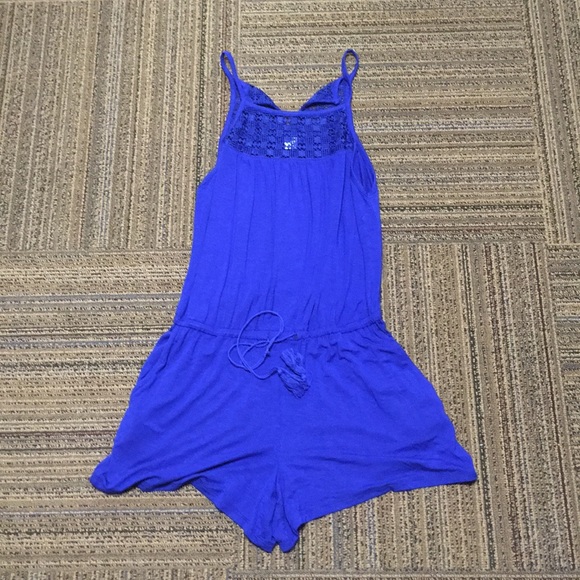 Never worn royal blue romper - Picture 1 of 1